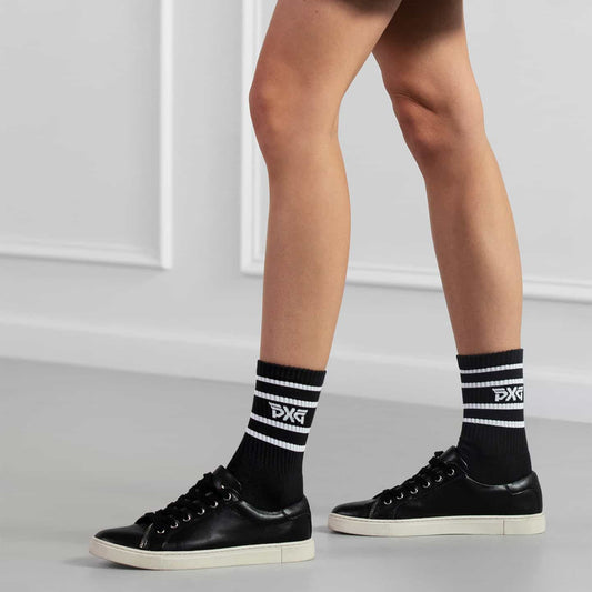 Women's Stripe Crew Socks - PXG