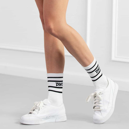 Women's Stripe Crew Socks - PXG
