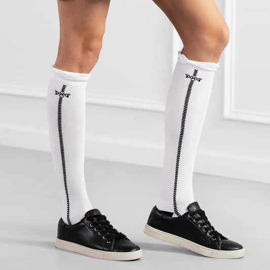 Women's Ruffle Knee Socks - PXG