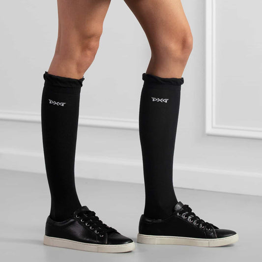 Women's Ruffle Knee Socks - PXG