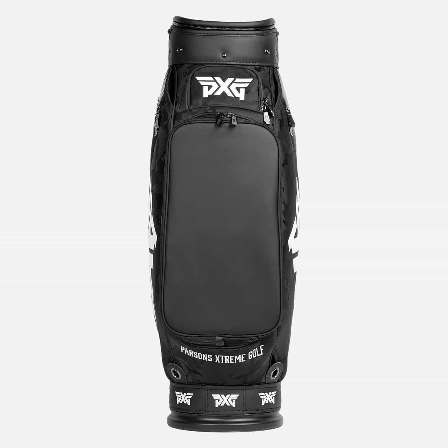 2022 Jacquard Woven Fairway Camo Tour Bag - Black
