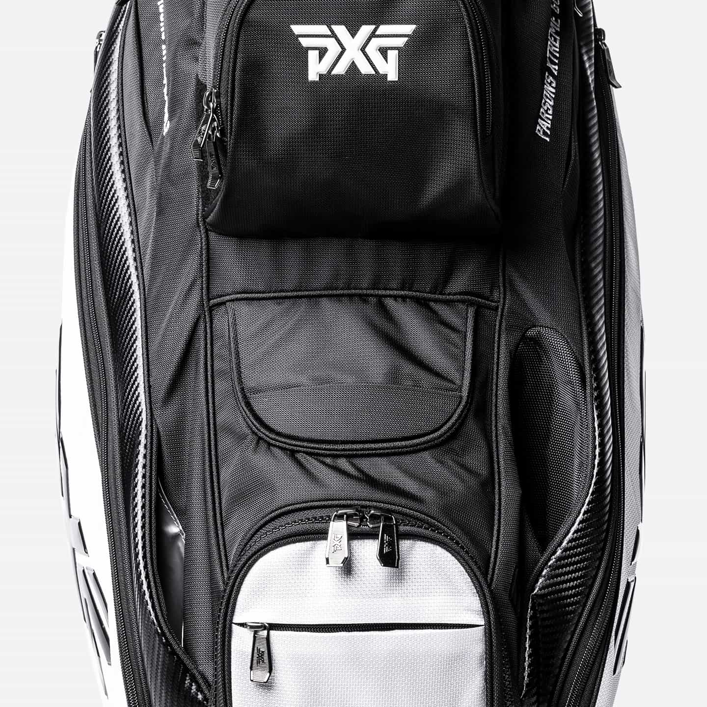 2023 PXG Lightweight Cart Bag - White/Black