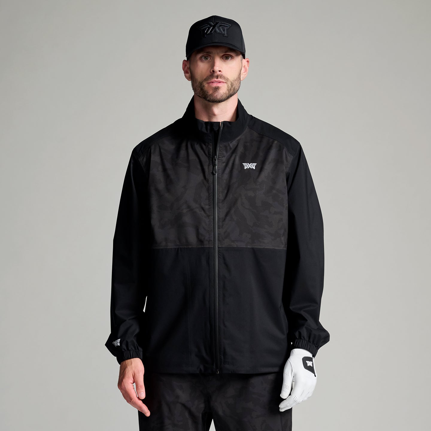 Men's Fairway Camo Rain Jacket