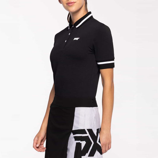 Women's Contrast Sleeve Polo - PXG
