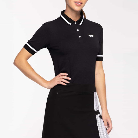 Women's Contrast Sleeve Polo - PXG