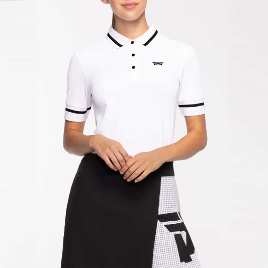 Women's Contrast Sleeve Polo - PXG