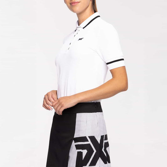 Women's Contrast Sleeve Polo - PXG
