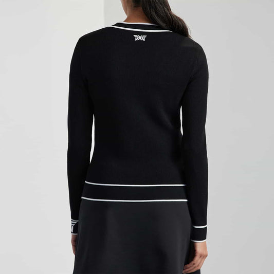 Women's Varsity V-Neck Cardigan - PXG