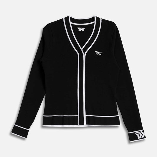 Women's Varsity V-Neck Cardigan - PXG