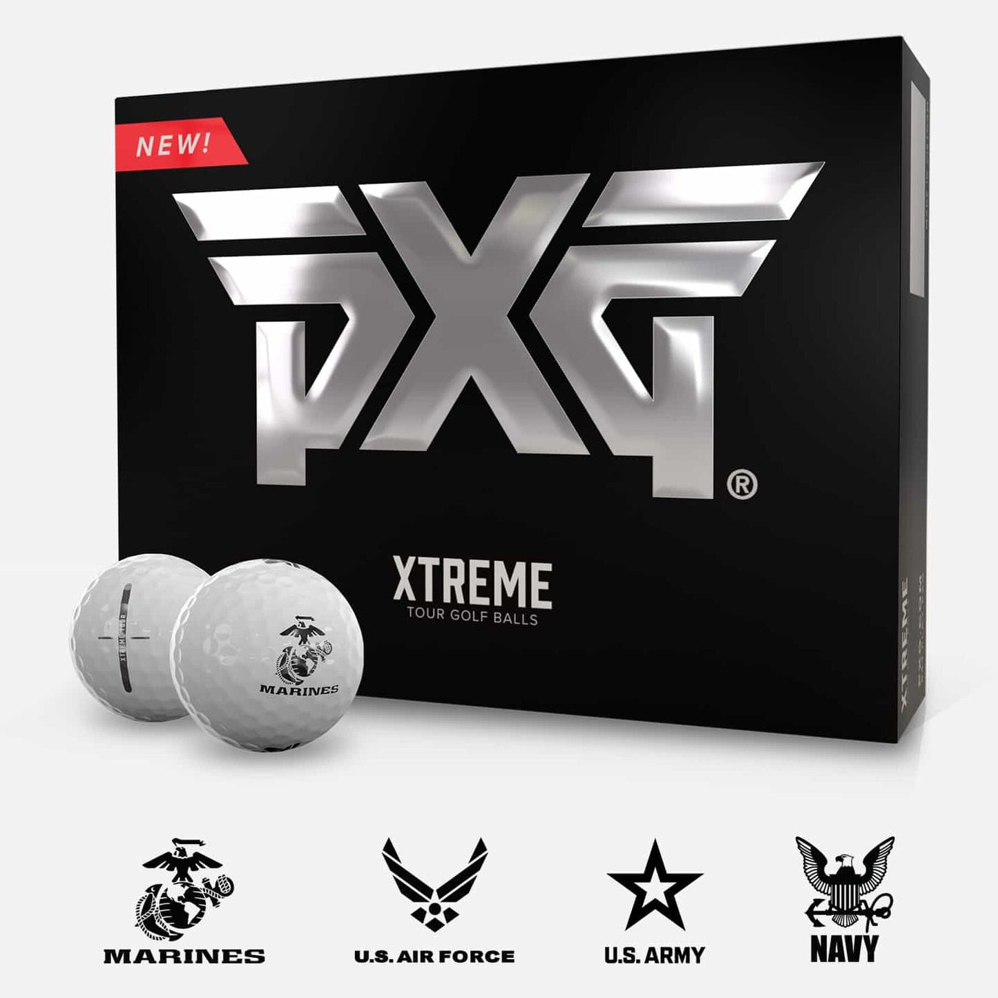 Military Xtreme Tour Golf Ball