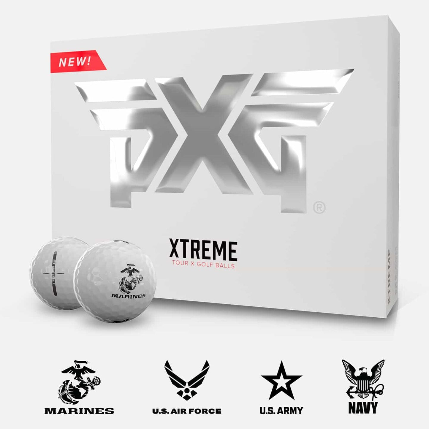 Military Xtreme Tour X Golf Ball