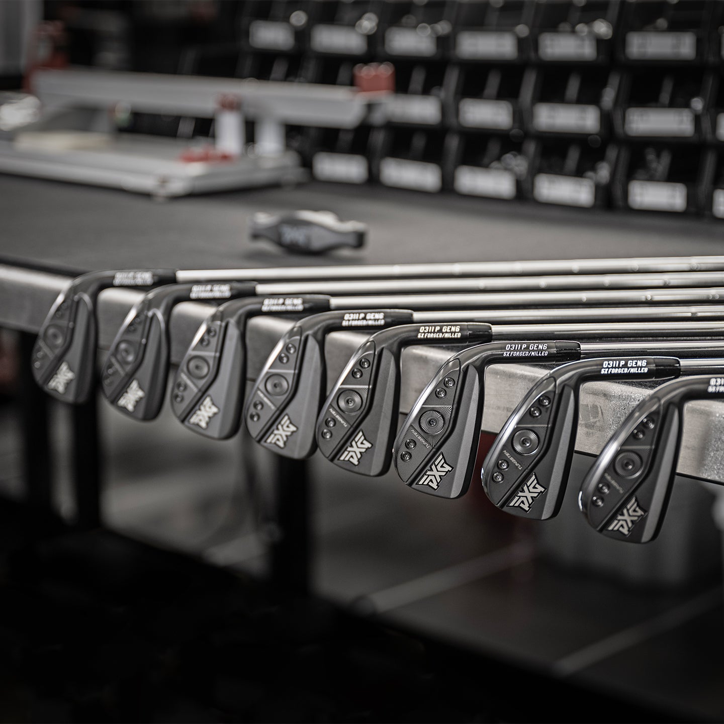 Pre-Built GEN6 0311P Iron Set - Right-Handed - Double Black