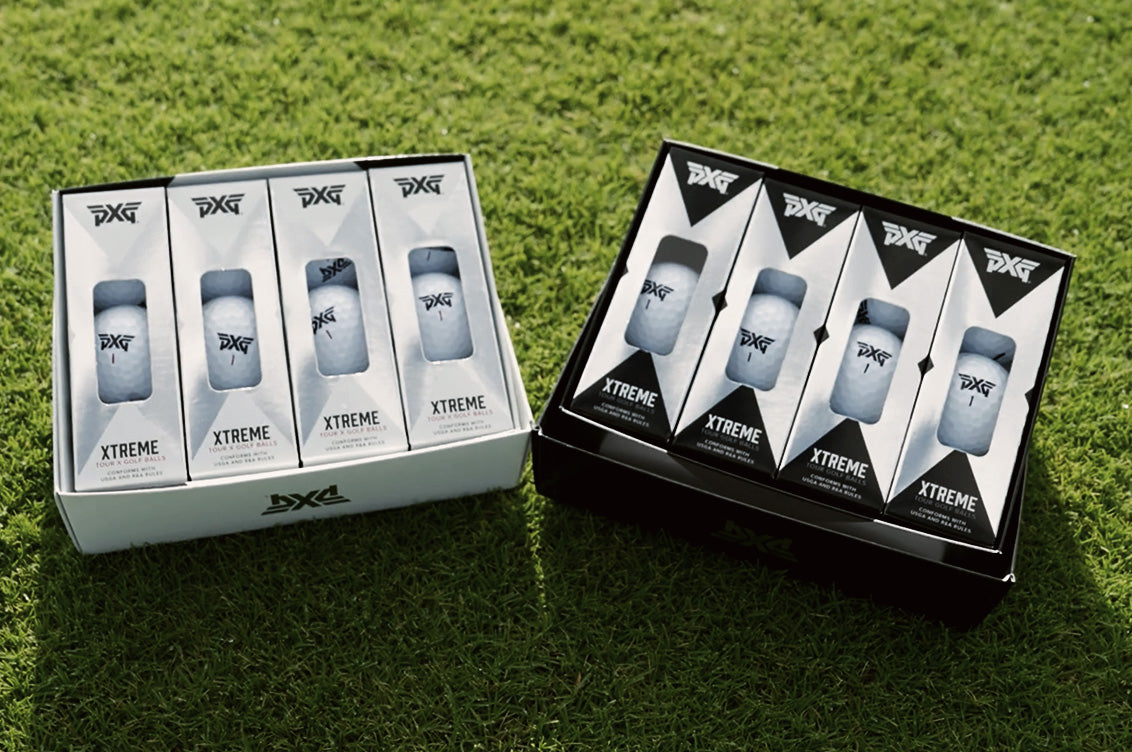 Load video: PXG Tour vs. Tour X Golf Balls