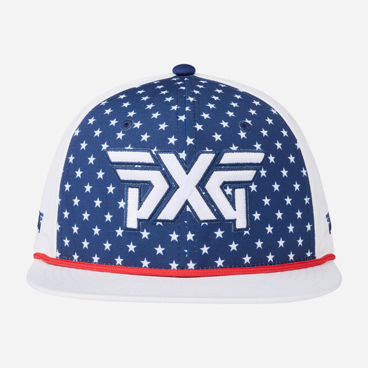 2025 Stars & Stripes High Crown Cap - One Size - PXG