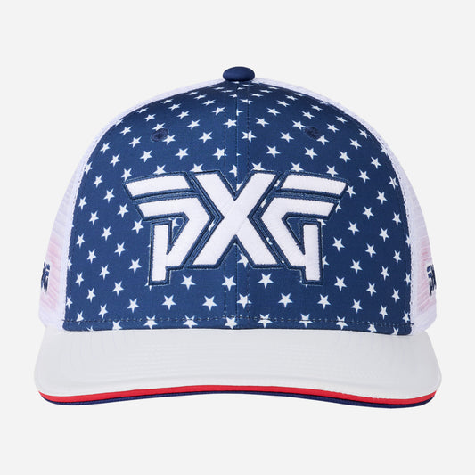 2025 Stars & Stripes Trucker Cap - One Size - PXG