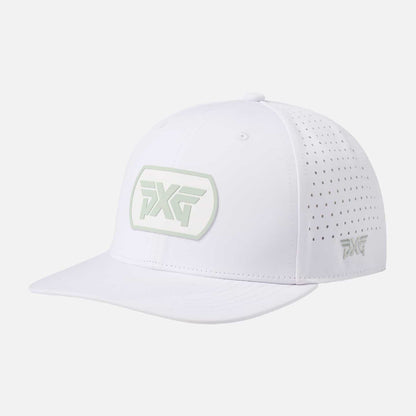 6 Panel Dog Tag Structured Low Crown Snapback