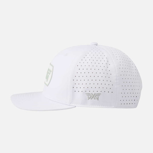 6 Panel Dog Tag Structured Low Crown Snapback - PXG