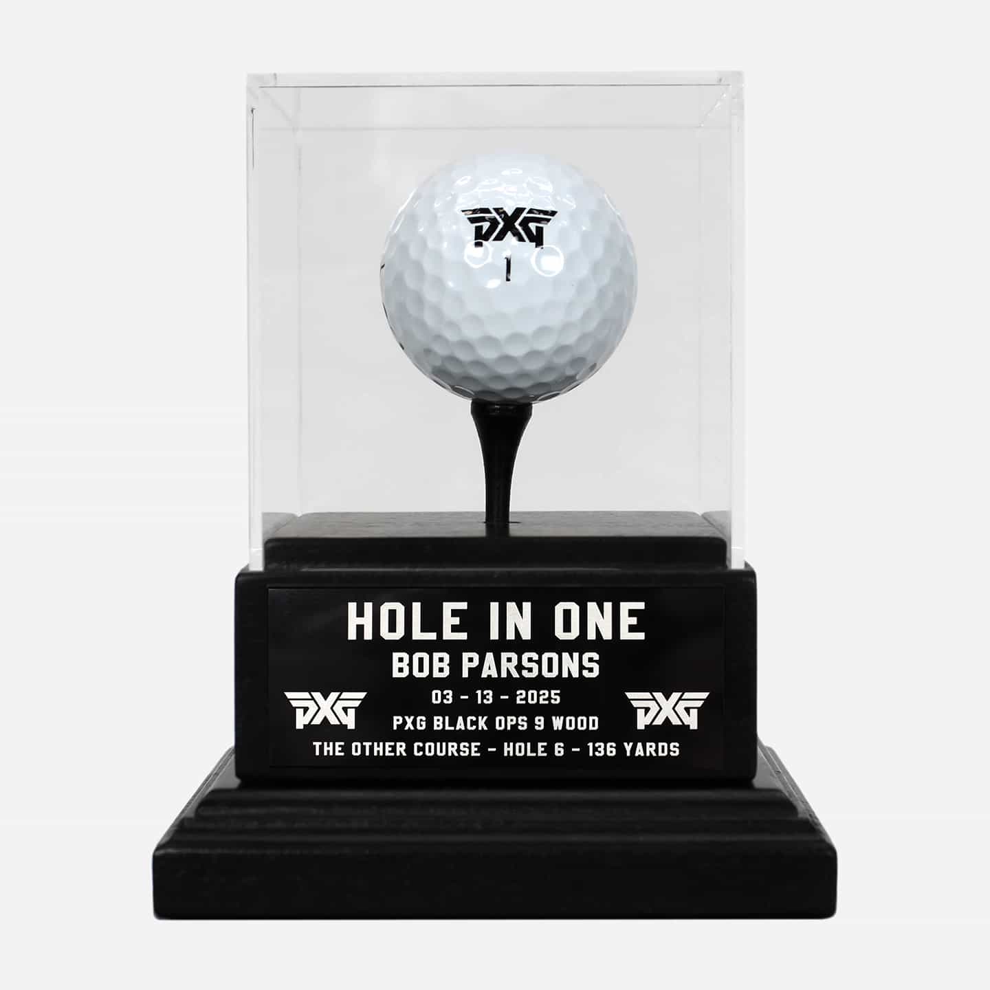 Hole In One Trophy - Black