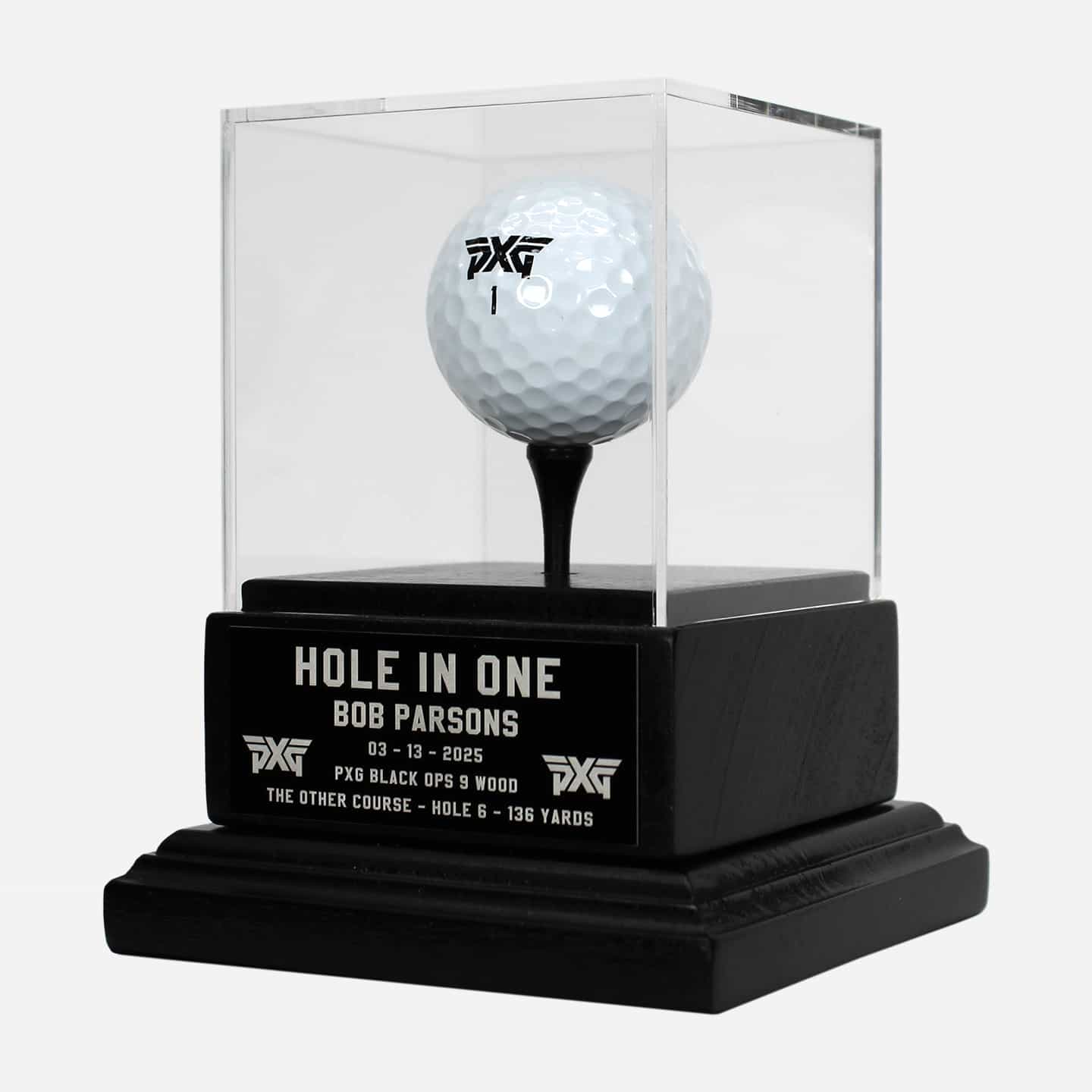 Hole In One Trophy - Black