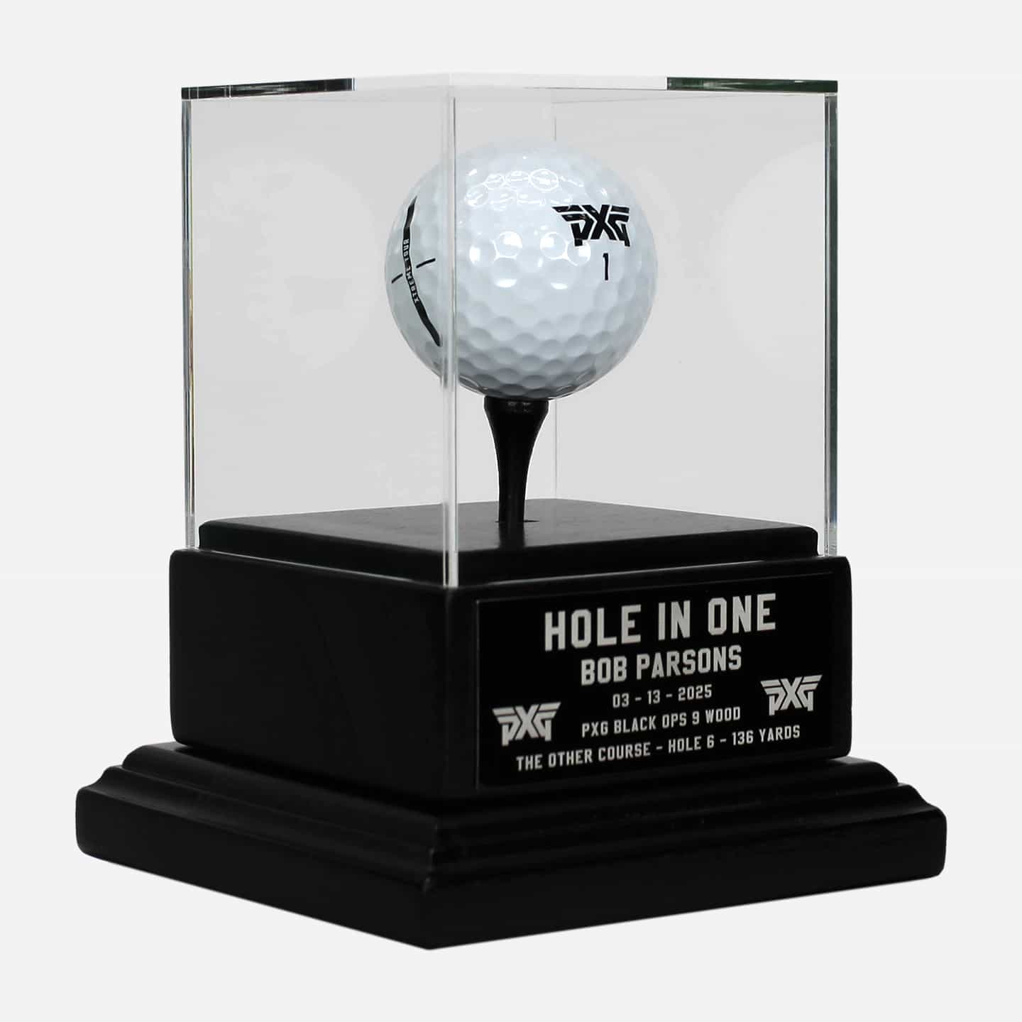 Hole In One Trophy - Black