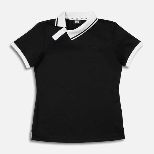 Women's Asymmetrical Snap Collar Polo - PXG
