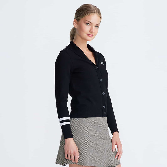 Women's Rolled Collar Cardigan - PXG
