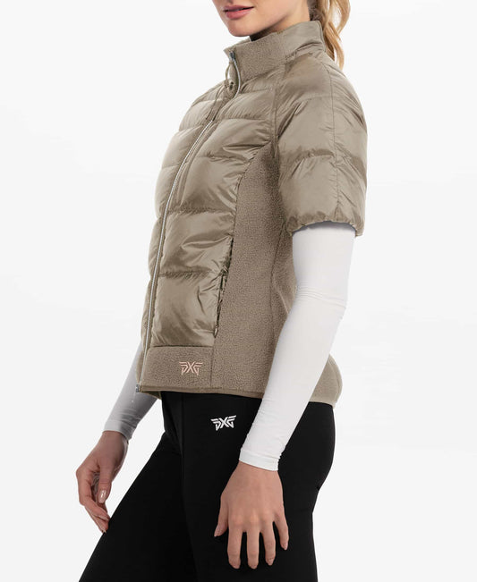 Women's Short Sleeve Puffer Jacket - PXG