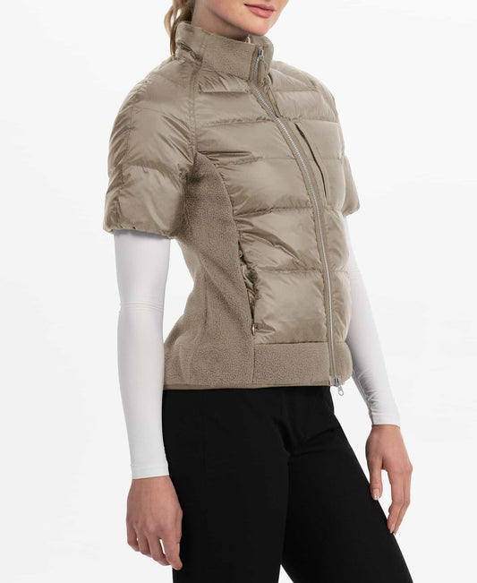 Women's Short Sleeve Puffer Jacket - PXG
