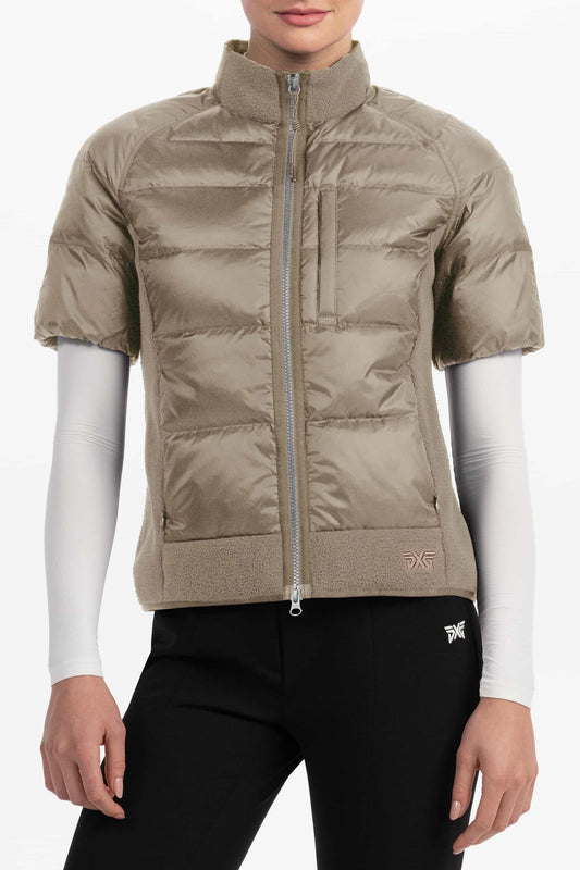 Women's Short Sleeve Puffer Jacket - PXG