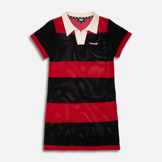 Women's Varsity Pointelle Tunic Dress - PXG