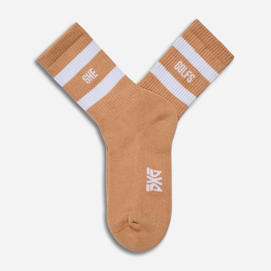 Women's #SheGolfs Crew Socks - Stone Fruit - One Size - PXG